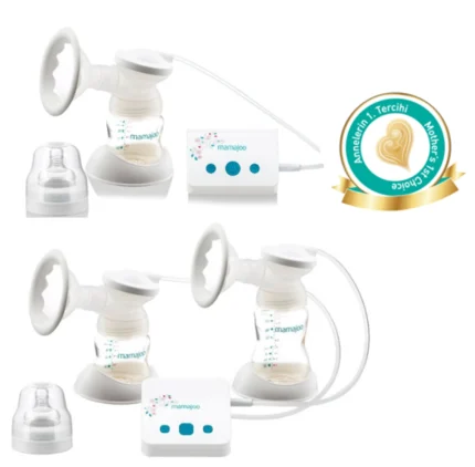 MamaJoo Electronic USB Single Breast Pump & Breast Milk Storage