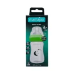 MamaJoo Night&Day Feeding Bottle 270 ml & Anti-Colic Silicone Teat Medium