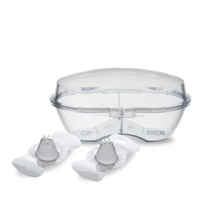 MamaJoo Nipple Protectors Set with Sterilization & Storage Box