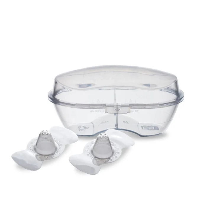 MamaJoo Nipple Protectors Set with Sterilization & Storage Box