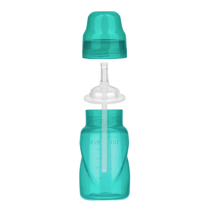 MamaJoo Non Spill Anti-Colic Straw Cup 270 ml Green