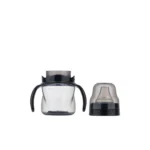 MamaJoo Non-Spill Training Cup 160 ml Black with Handle & AntiColic Soft Spout