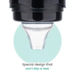 MamaJoo Non-Spill Training Cup 160 ml Black with Handle & AntiColic Soft Spout