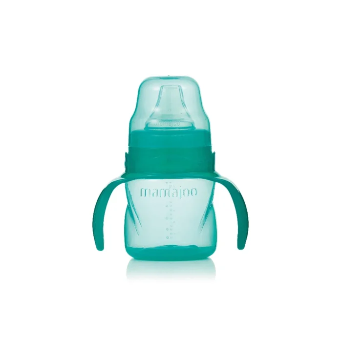 MamaJoo Non-Spill Training Cup 160 ml with Handle & Anti-Colic Soft Spout (Assorted 5 Colours)