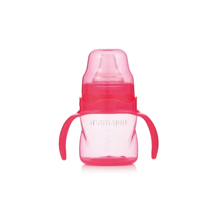 MamaJoo Non-Spill Training Cup 160 ml with Handle & Anti-Colic Soft Spout (Assorted 5 Colours)