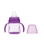 MamaJoo Non-Spill Training Cup 160 ml with Handle & Anti-Colic Soft Spout (Assorted 5 Colours)