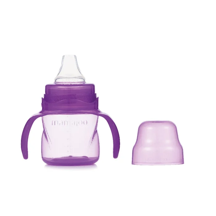 MamaJoo Non-Spill Training Cup 160 ml with Handle & Anti-Colic Soft Spout (Assorted 5 Colours)