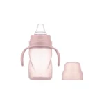 MamaJoo Non-Spill Training Cup 270 ml Powder Pink with Handle & Anti-Colic Soft Spout