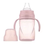 MamaJoo Non-Spill Training Cup 270 ml Powder Pink with Handle & Anti-Colic Soft Spout