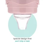 MamaJoo Non-Spill Training Cup 270 ml Powder Pink with Handle & Anti-Colic Soft Spout