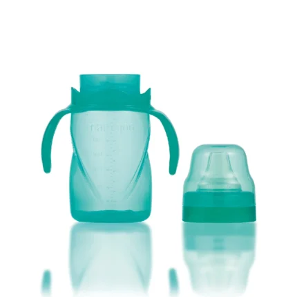 MamaJoo Non-Spill Training Cup 270 ml with Handle & Anti-Colic Soft Spout (Assorted 5 Colours)