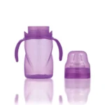 MamaJoo Non-Spill Training Cup 270 ml with Handle & Anti-Colic Soft Spout (Assorted 5 Colours)