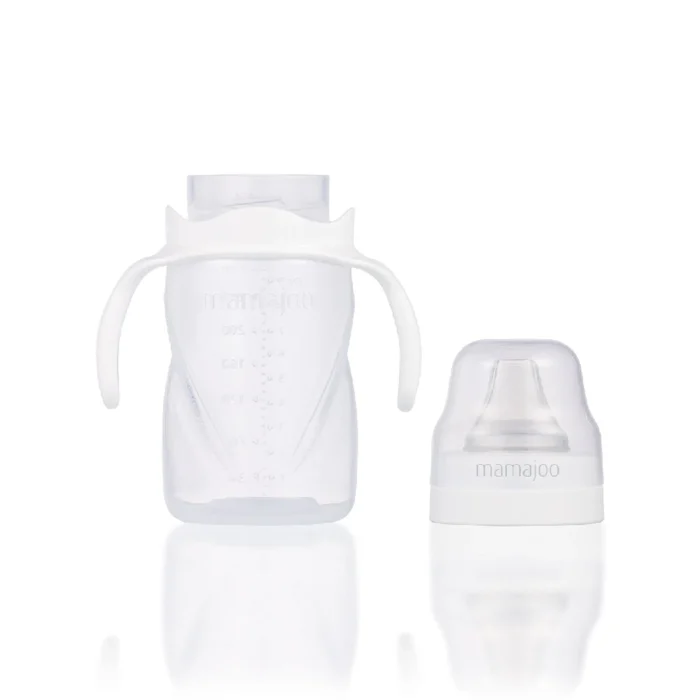 MamaJoo Non-Spill Training Cup 270 ml with Handle & Anti-Colic Soft Spout (Assorted 5 Colours)