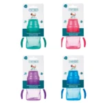 MamaJoo Non-Spill Training Cup 270 ml with Handle & Anti-Colic Soft Spout (Assorted 5 Colours)
