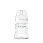 MamaJoo Silver Feeding Bottle 150 ml & Anti-Colic Silicone Teat S