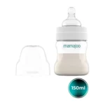 MamaJoo Silver Feeding Bottle 150 ml & Anti-Colic Silicone Teat S