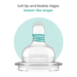 MamaJoo Silver Feeding Bottle 150 ml & Anti-Colic Silicone Teat S
