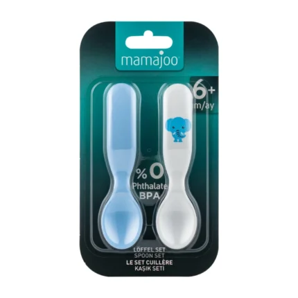 MamaJoo Spoons Set Elephant & Blue