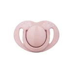 MamaJoo Twin Orthodontic Silicone Soothers Powder Pink 12m+ with Sterilization & Storage Box