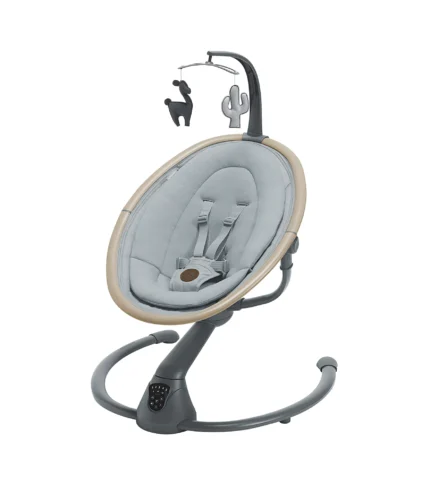 Maxi-Cosi Cassia Electric Baby Swing in Beyond Grey (Eco)