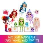 Rainbow High Littles Rainbow Fantasy Fairies – 5.5" Fairy Doll with Fantasy Pet