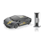 SYRCAR 1:32 Remote Control Sports Car with Charging Station