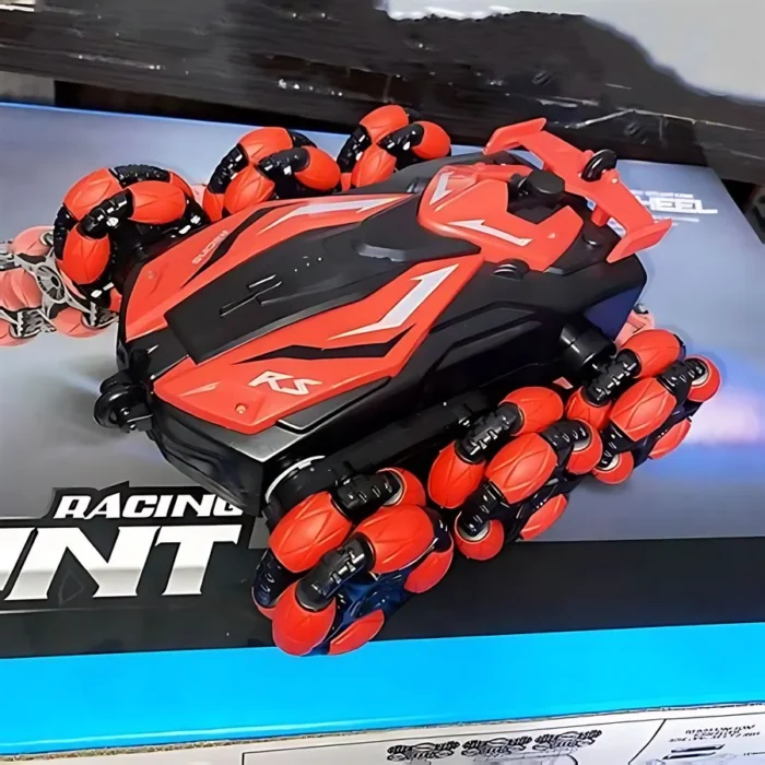 SYRCAR Racing Stunt 6-Wheel RC Car with Water Mist & 360° Stunt Wheels