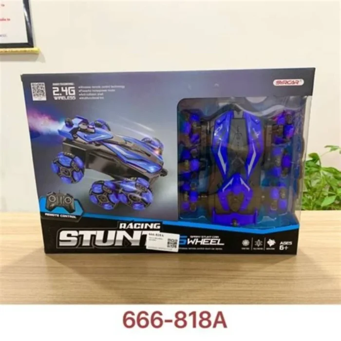 SYRCAR Racing Stunt 6-Wheel RC Car with Water Mist & 360° Stunt Wheels