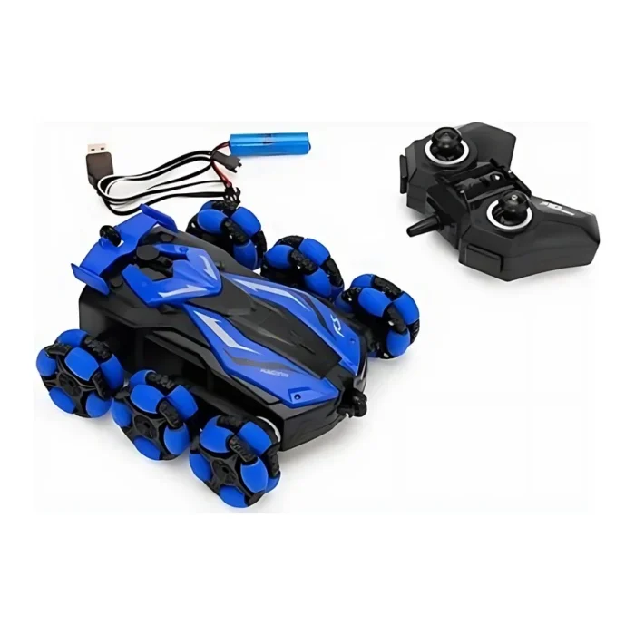 SYRCAR Racing Stunt 6-Wheel RC Car with Water Mist & 360° Stunt Wheels