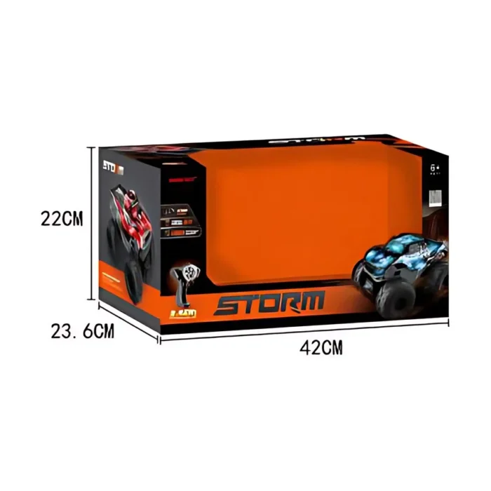 SYRCAR Storm Max Power Off-Road Rover RC Monster Truck with Lights