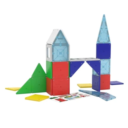 Tile Town Expansion Tile Set – 30+ Magnetic Tiles