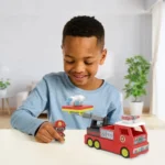 Tile Town Fire Truck Lights & Sounds Tile Set