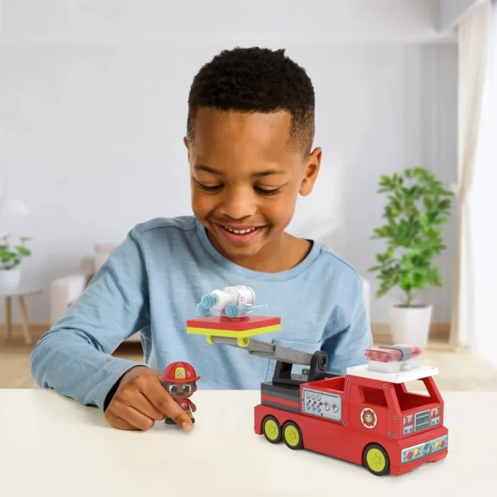 Tile Town Fire Truck Lights & Sounds Tile Set