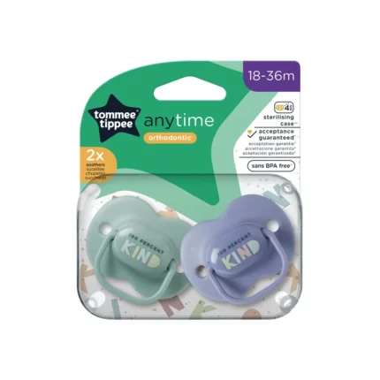 Tommee Tippee Anytime Orthodontic Soother 18-36m