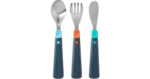Tommee Tippee Big Kids Stainless Steel First Cutlery Set 12m+