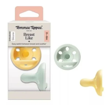 Tommee Tippee Breast-Like Silicone Soother 0-6m