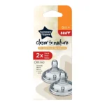 Tommee Tippee Closer to Nature Thick Feed Teats 6m+
