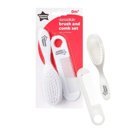 Tommee Tippee Essentials Baby Brush & Comb Set 0m+