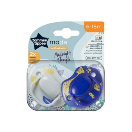 Tommee Tippee Moda Orthodontic Soother 6-18m