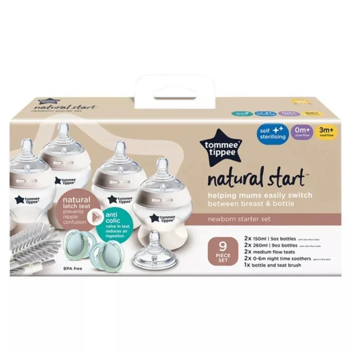 Tommee Tippee Natural Start Anti-Colic Baby Bottles 260ml