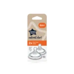 Tommee Tippee Natural Start Fast Flow Baby Bottle Teats 6m+