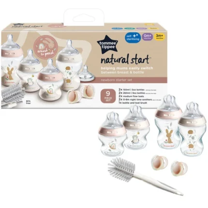Tommee Tippee Natural Start Newborn Baby Bottle Starter Set