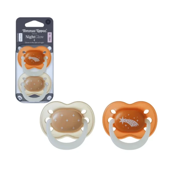 Tommee Tippee NightGlow Silicone Soother 0-6m