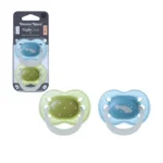 Tommee Tippee NightGlow Silicone Soother 0-6m