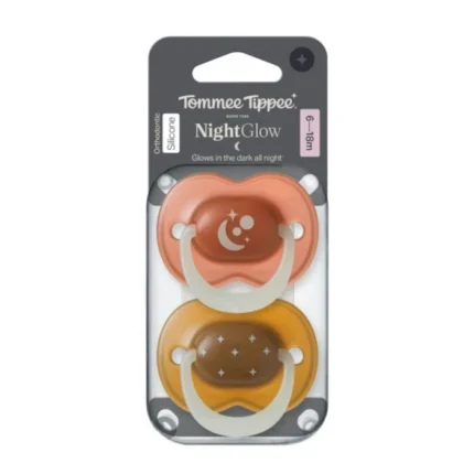 Tommee Tippee NightGlow Silicone Soother 18-36m