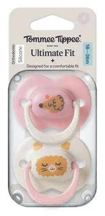 Tommee Tippee Ultimate Fit Silicone Soother 0-6m