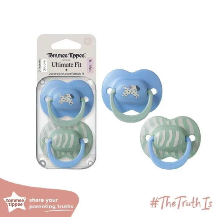 Tommee Tippee Ultimate Fit Silicone Soother 6-18m