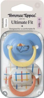Tommee Tippee Ultimate Fit Silicone Soother 6-18m