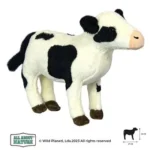 Wild Planet All About Nature Baby Cow Plush Toy – Realistic Calf