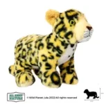 Wild Planet All About Nature Baby Leopard Plush Toy – Realistic Leopard Cub